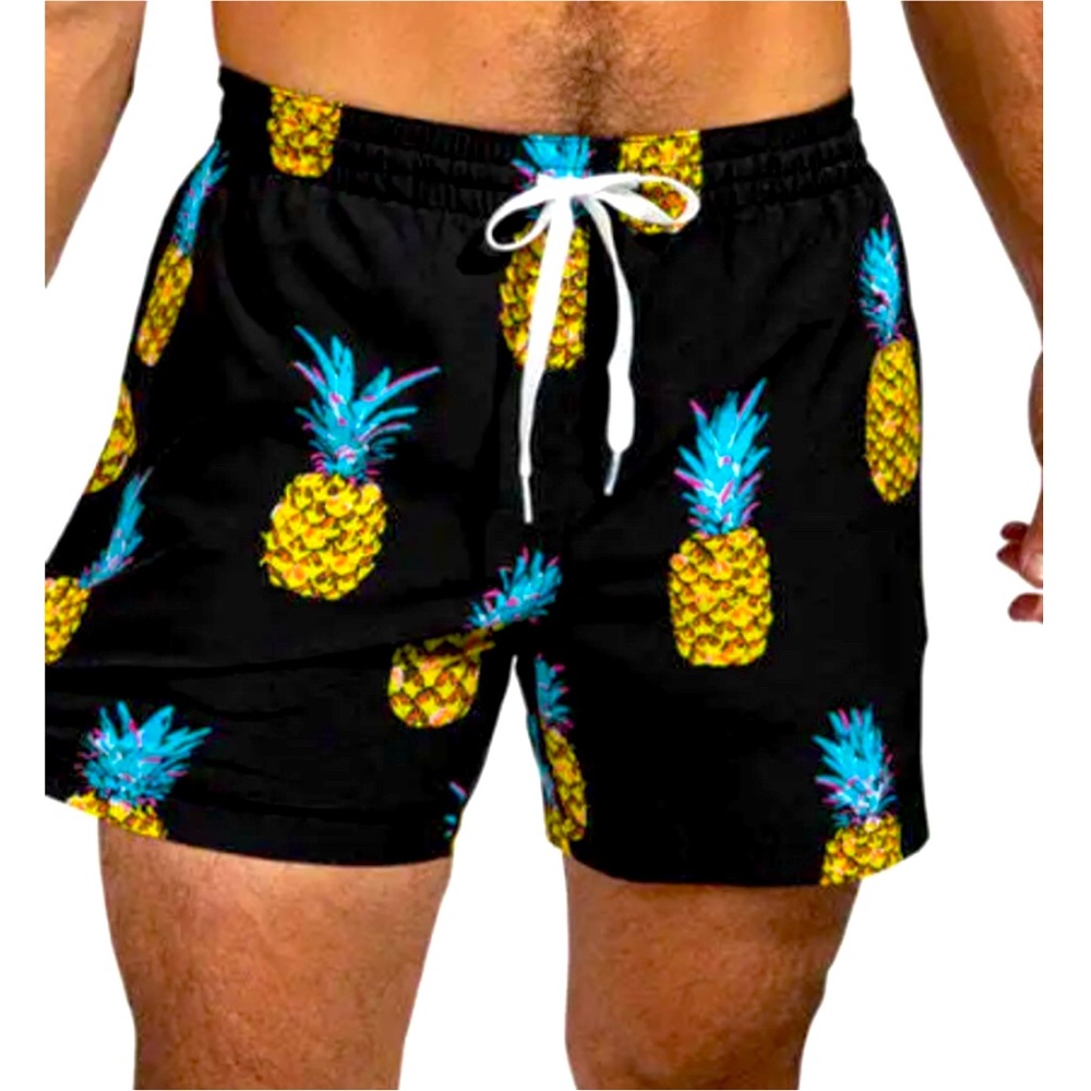 Chubbies Men’s Small 4” Pineapples EUC
